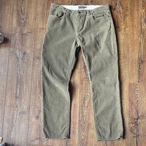 L.L. Bean Signature Men's Corduroy Pants - light brown - 36x30